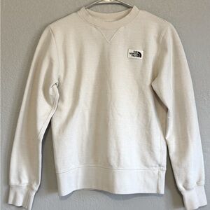 The North Face women’s  Cream Crewneck Sweater XS